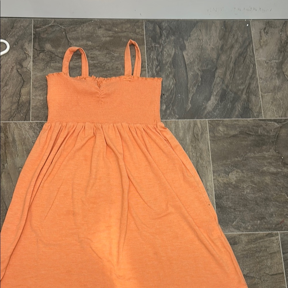Orange Kids Dress